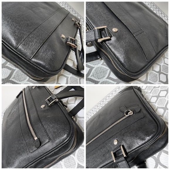 Authentic Louis Vuitton Taiga Alexander Briefcase Igor Business Bag - Picture 8 of 12